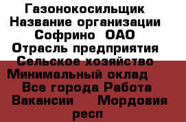 Газонокосильщик › Название организации ­ Софрино, ОАО › Отрасль предприятия ­ Сельское хозяйство › Минимальный оклад ­ 1 - Все города Работа » Вакансии   . Мордовия респ.